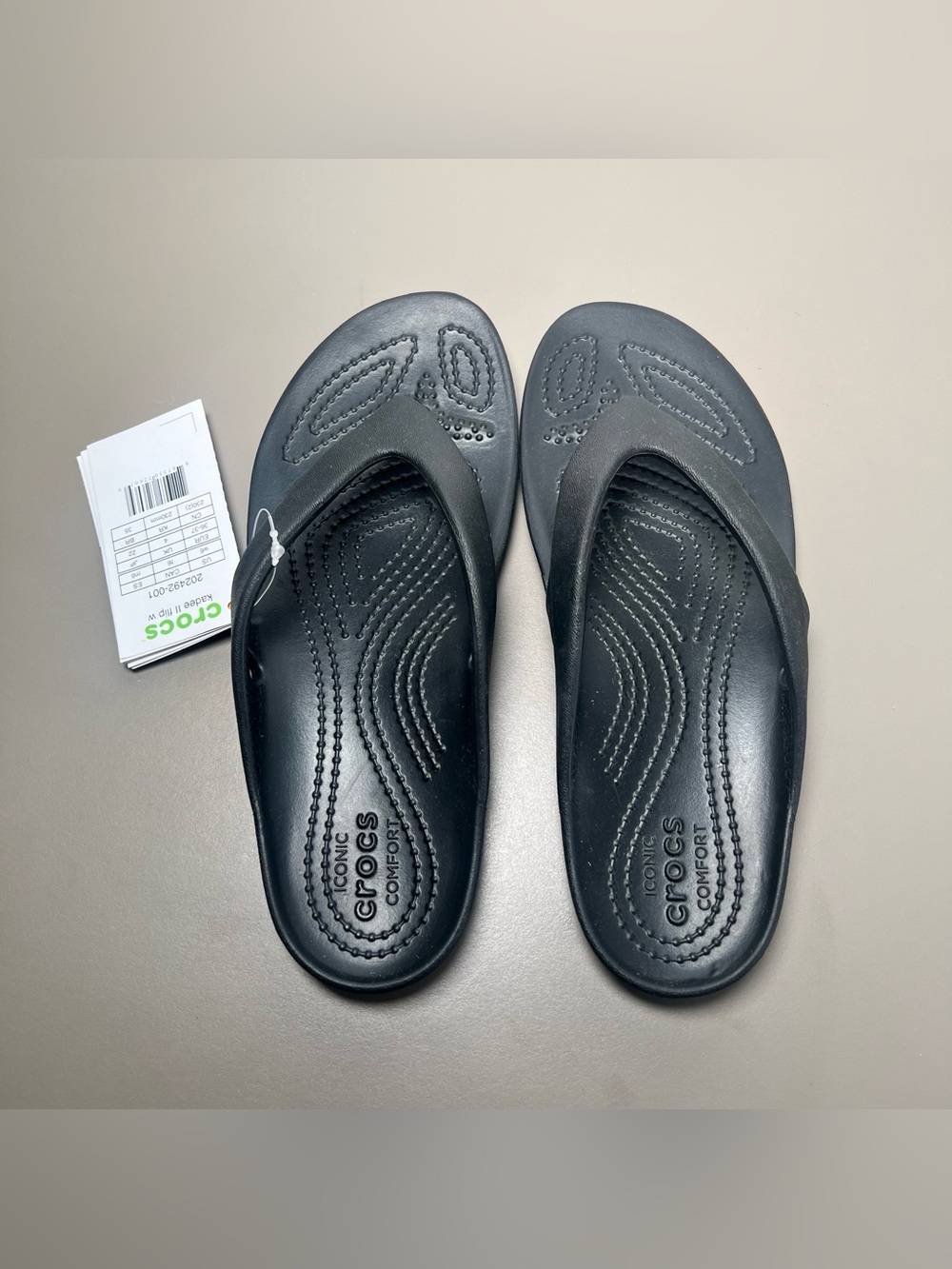 Crocs Kadee II Flip Flop Sandals Women’s Size 6